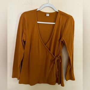 Brunt orange old navy top